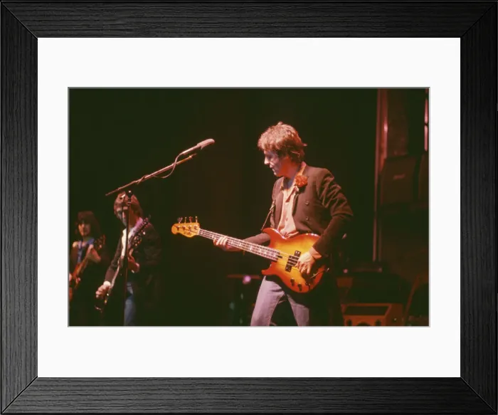 Framed Print : Paul McCartney and Wings perform in London at Wembley Arena Framed Print : Paul McCartney and Wings perform in London at Wembley Arena