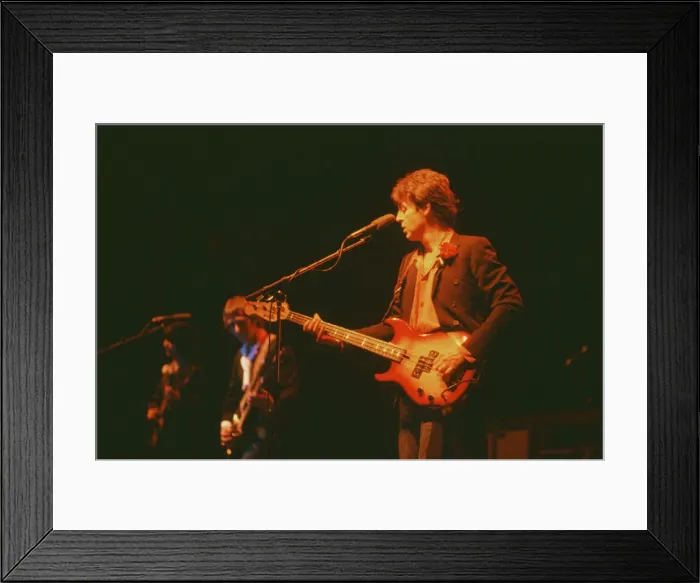 Framed Print : Paul McCartney and Wings perform in London at Wembley Arena Framed Print : Paul McCartney and Wings perform in London at Wembley Arena
