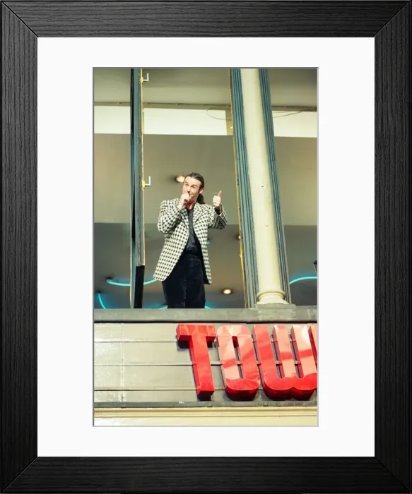 Framed Print : Wet Wet Wet at Tower Records, Glasgow. 25th October 1993 Framed Print : Wet Wet Wet at Tower Records, Glasgow. 25th October 1993