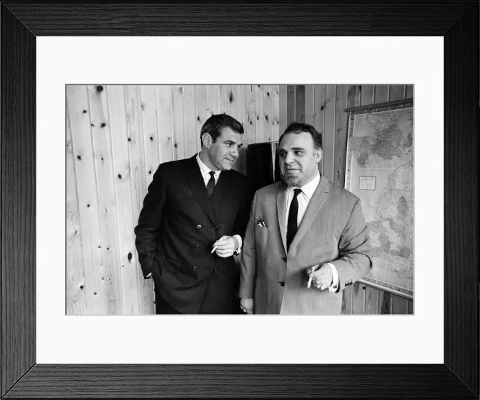 Framed Print : Don Arden calls a press conference in London and explains why he sacked Jayne Mansfeld Framed Print : Don Arden calls a press conference in London and explains why he sacked Jayne Mansfeld
