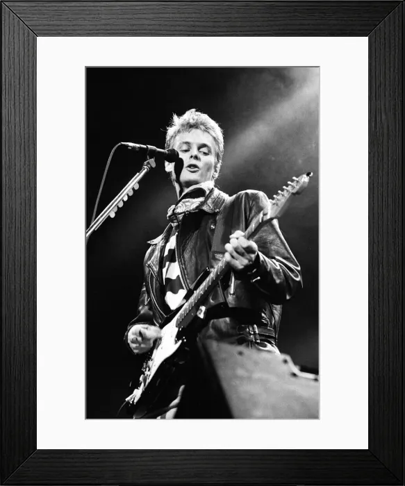 Framed Print : A-ha performing live at the NEC, Birmingham. 25th March 1988