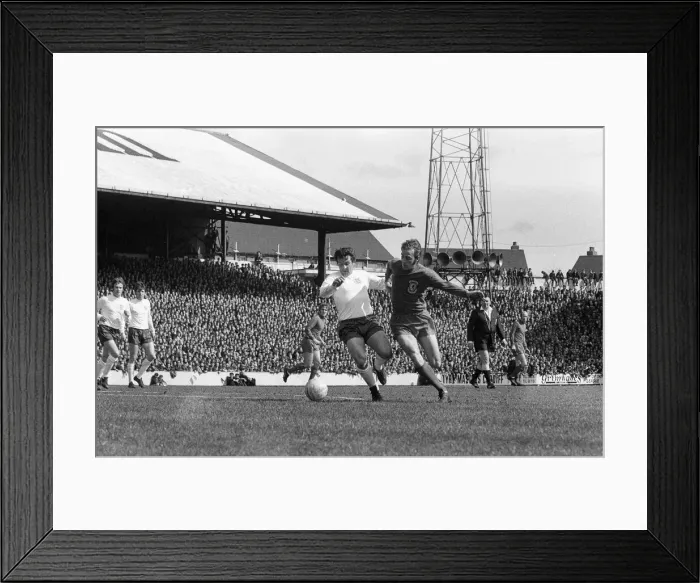 Framed Print : Wales 1-1 England, Home International Championship, Ninian Park, Sloper Road, Cardiff Framed Print : Wales 1-1 England, Home International Championship, Ninian Park, Sloper Road, Cardiff