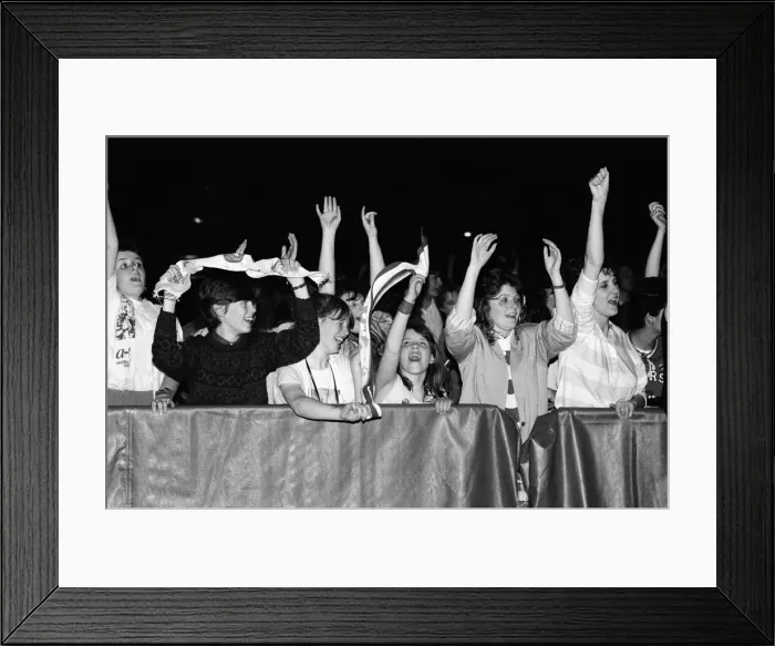 Framed Print : A-ha performing live at the NEC, Birmingham. 25th March 1988 Framed Print : A-ha performing live at the NEC, Birmingham. 25th March 1988