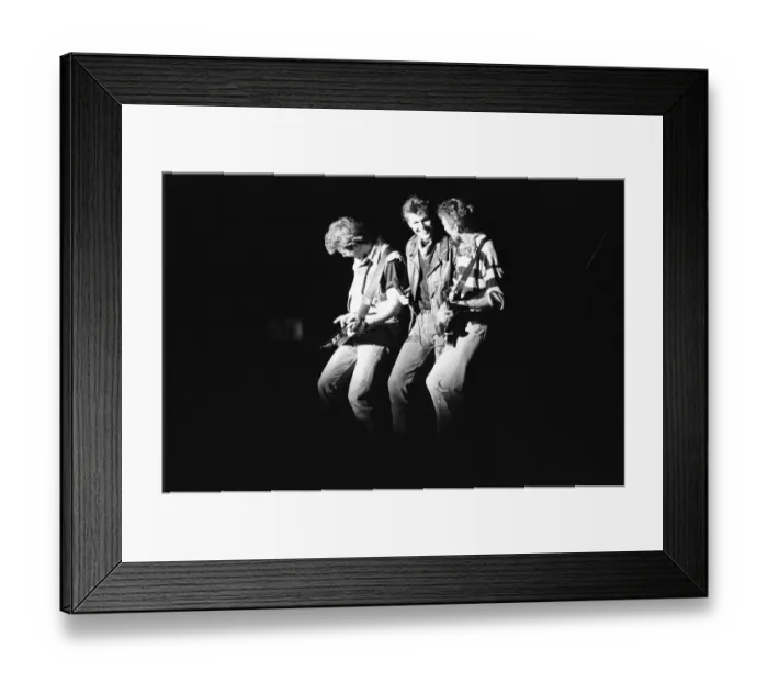 Framed Print : A-ha performing live at the NEC, Birmingham. 25th March 1988