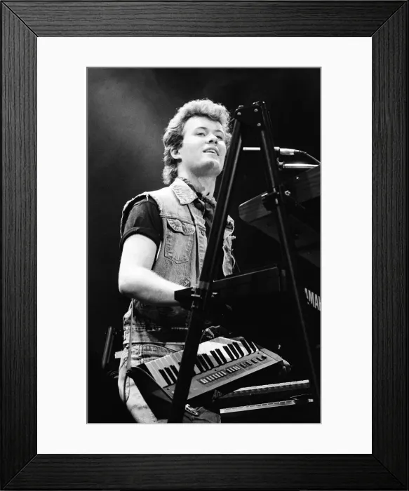 Framed Print : A-ha performing live at the NEC, Birmingham. 25th March 1988 Framed Print : A-ha performing live at the NEC, Birmingham. 25th March 1988