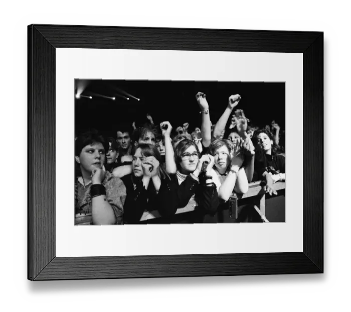 Framed Print : A-ha performing live at the NEC, Birmingham. 25th March 1988