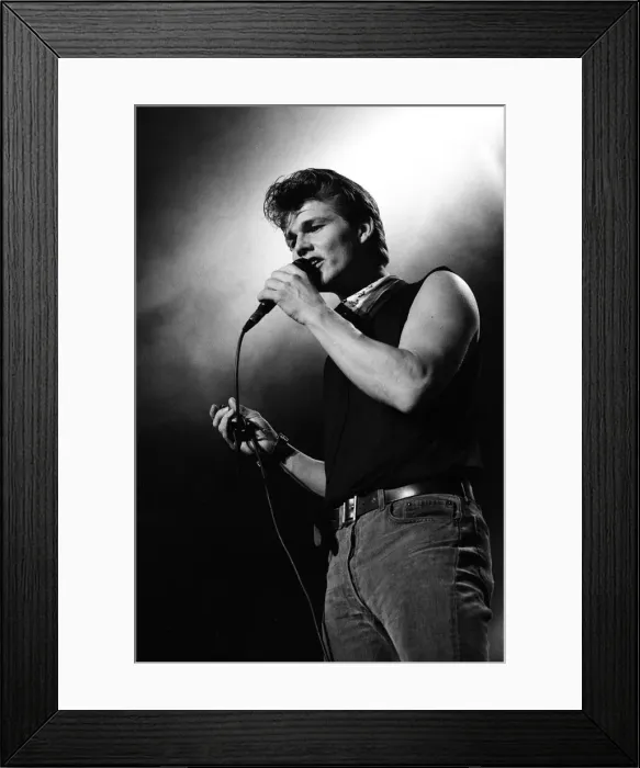 Framed Print : A-ha performing live at the NEC, Birmingham. 25th March 1988 Framed Print : A-ha performing live at the NEC, Birmingham. 25th March 1988