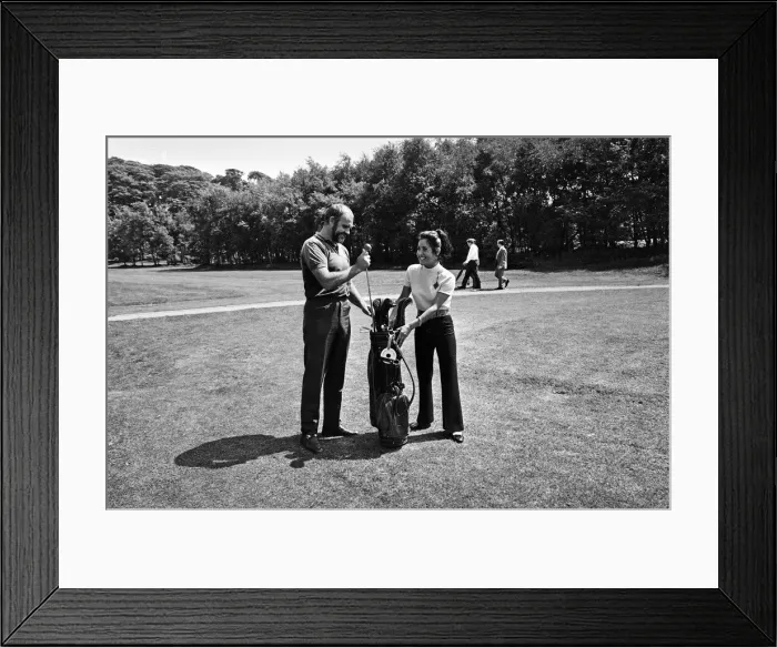 Framed Print : Pro-am Golf tournament held at Dunham Forest Golf Club, Cheshire