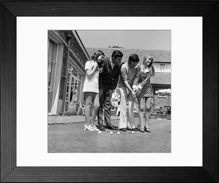 Framed Print : Pro-am Golf tournament held at Dunham Forest Golf Club, Cheshire Framed Print : Pro-am Golf tournament held at Dunham Forest Golf Club, Cheshire