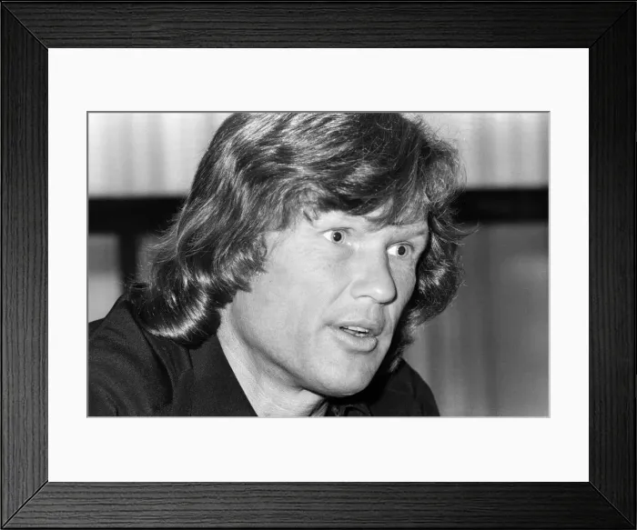 Framed Print : Kris Kristofferson in London. 29th March 1978 Framed Print : Kris Kristofferson in London. 29th March 1978