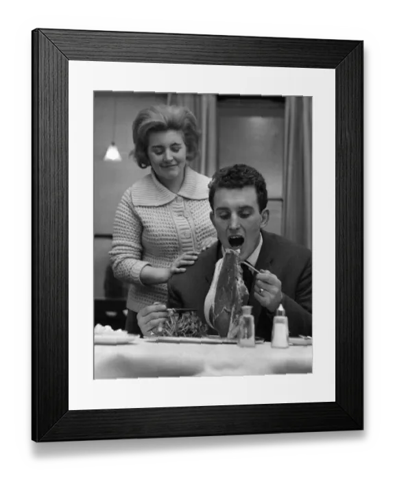 Framed Print : John Cowboy McCormack, Scottish boxer from Glasgow