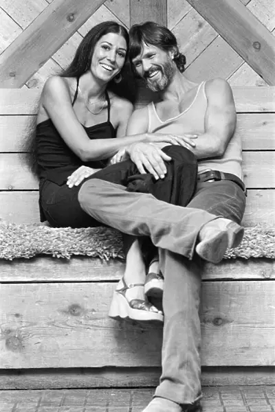 Kris Kristofferson and his wife Rita Coolidge during rehearsals for their super show in