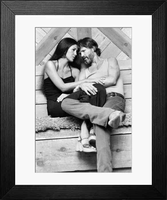 Framed Print : Kris Kristofferson and his wife Rita Coolidge during rehearsals for their super show in