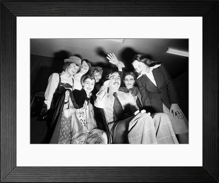 Framed Print : Dracula for Christmas, Teesside. 1977