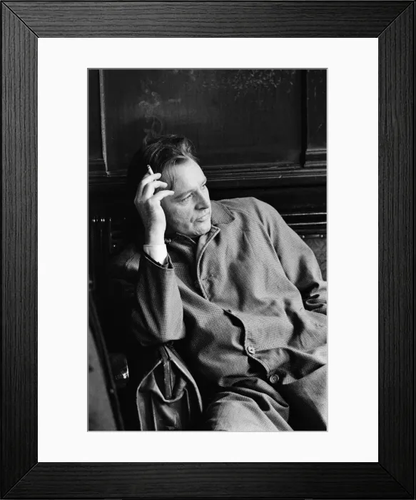 Framed Print : Actor Richard Burton, enjoying a moment of reflection in a London pub while shooting Framed Print : Actor Richard Burton, enjoying a moment of reflection in a London pub while shooting
