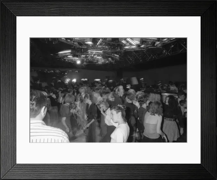 Framed Print : The Hitman Roadshow came to Hinckley in early May 1989 at the Ritzy nightclub Framed Print : The Hitman Roadshow came to Hinckley in early May 1989 at the Ritzy nightclub