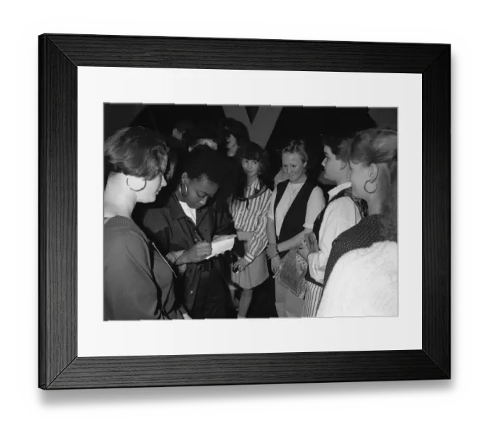 Framed Print : The Hitman Roadshow came to Hinckley in early May 1989 at the Ritzy nightclub Framed Print : The Hitman Roadshow came to Hinckley in early May 1989 at the Ritzy nightclub