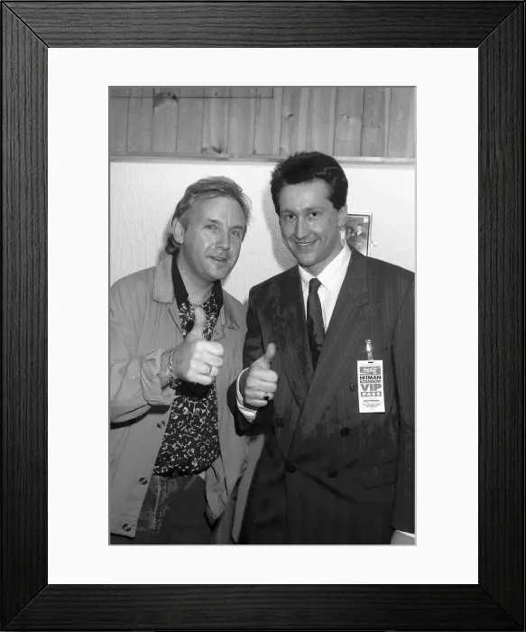 Framed Print : The Hitman Roadshow came to Hinckley in early May 1989 at the Ritzy nightclub Framed Print : The Hitman Roadshow came to Hinckley in early May 1989 at the Ritzy nightclub