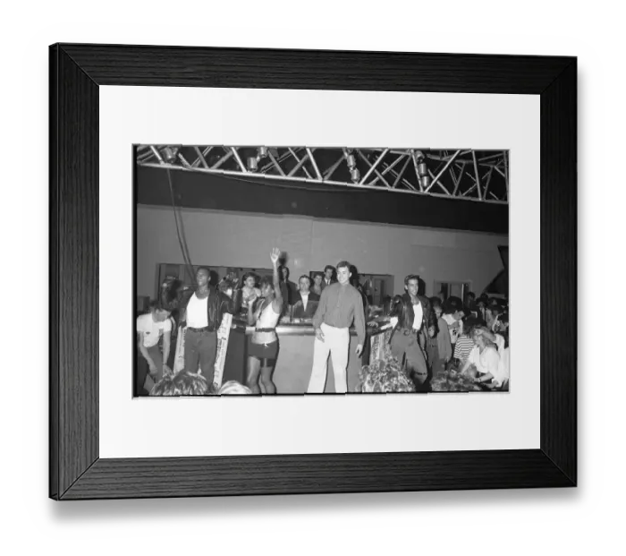 Framed Print : The Hitman Roadshow came to Hinckley in early May 1989 at the Ritzy nightclub Framed Print : The Hitman Roadshow came to Hinckley in early May 1989 at the Ritzy nightclub