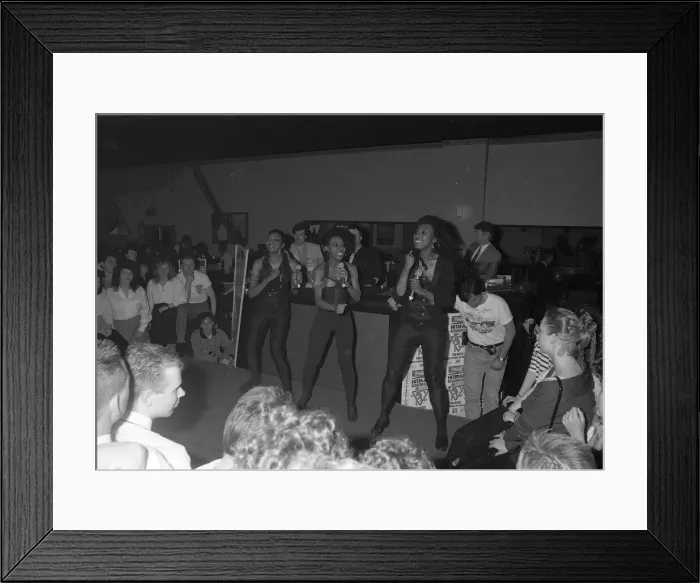 Framed Print : The Hitman Roadshow came to Hinckley in early May 1989 at the Ritzy nightclub Framed Print : The Hitman Roadshow came to Hinckley in early May 1989 at the Ritzy nightclub