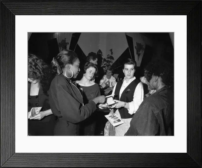 Framed Print : The Hitman Roadshow came to Hinckley in early May 1989 at the Ritzy nightclub Framed Print : The Hitman Roadshow came to Hinckley in early May 1989 at the Ritzy nightclub