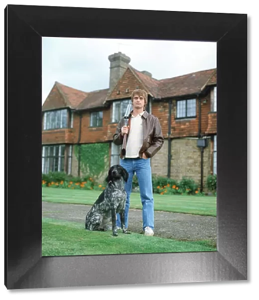 Mike Oldfield, pictured at home in Denham, Buckinghamshire