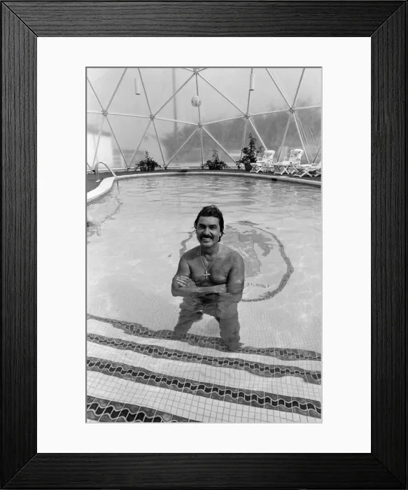 Framed Print : Pop singer Englebert Humperdinck is the first person in Britain to install a unique Framed Print : Pop singer Englebert Humperdinck is the first person in Britain to install a unique
