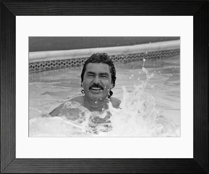 Framed Print : Pop singer Englebert Humperdinck is the first person in Britain to install a unique Framed Print : Pop singer Englebert Humperdinck is the first person in Britain to install a unique