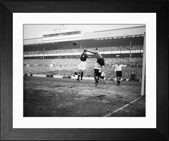 Framed Print : England 3-0 Germany, International Friendly match at White Hart Lane, High Road