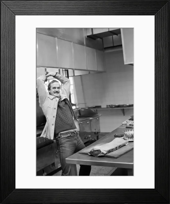 Framed Print : Actor John Cleese, pictured at The Midland hotel in Birmingham, The Midlands, England
