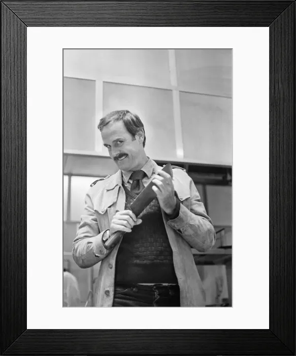 Framed Print : Actor John Cleese, pictured at The Midland hotel in Birmingham, The Midlands, England Framed Print : Actor John Cleese, pictured at The Midland hotel in Birmingham, The Midlands, England
