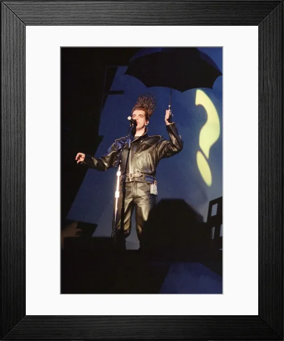 Framed Print : The Pet Shop Boys, performing at The Birmingham National Exhibition Centre