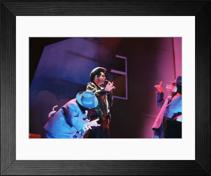 Framed Print : The Pet Shop Boys, performing at The Birmingham National Exhibition Centre Framed Print : The Pet Shop Boys, performing at The Birmingham National Exhibition Centre