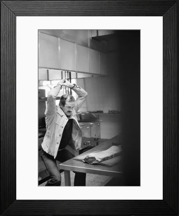 Framed Print : Actor John Cleese, pictured at The Midland hotel in Birmingham, The Midlands, England Framed Print : Actor John Cleese, pictured at The Midland hotel in Birmingham, The Midlands, England