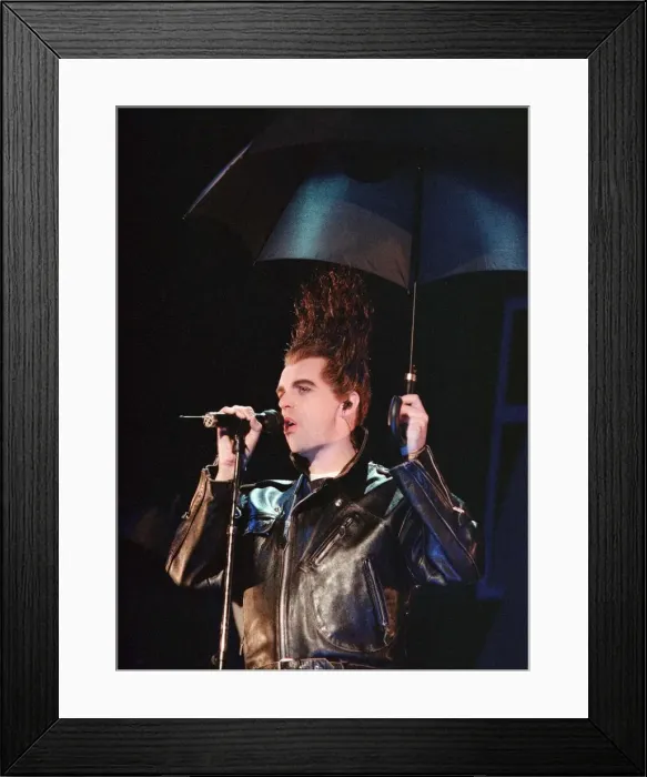 Framed Print : The Pet Shop Boys, performing at The Birmingham National Exhibition Centre
