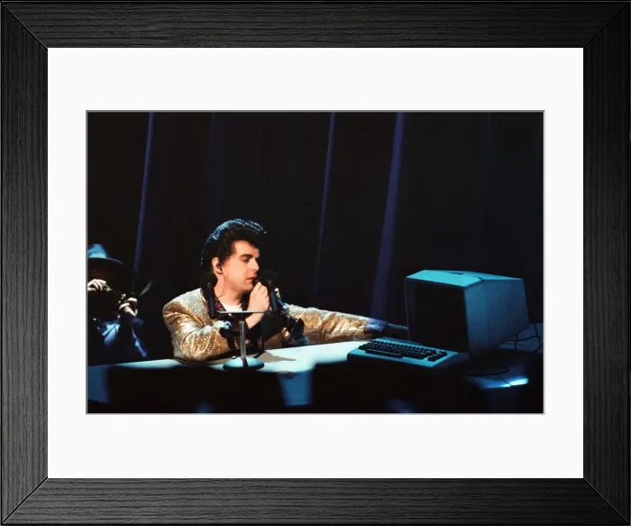 Framed Print : The Pet Shop Boys, performing at The Birmingham National Exhibition Centre Framed Print : The Pet Shop Boys, performing at The Birmingham National Exhibition Centre