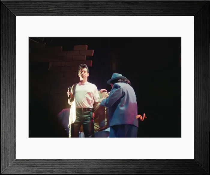 Framed Print : The Pet Shop Boys, performing at The Birmingham National Exhibition Centre Framed Print : The Pet Shop Boys, performing at The Birmingham National Exhibition Centre