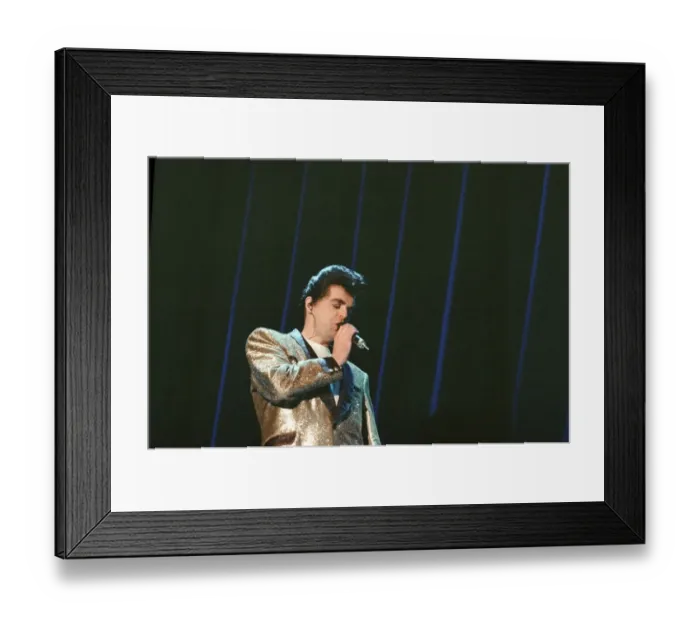 Framed Print : The Pet Shop Boys, performing at The Birmingham National Exhibition Centre