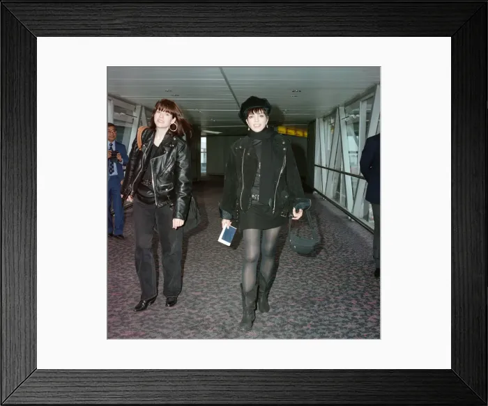 Framed Print : Liza Minnelli at LAP. 19th April 1992 Framed Print : Liza Minnelli at LAP. 19th April 1992