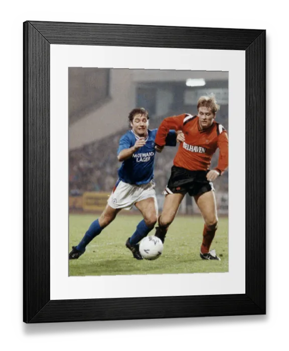 Framed Print : Glasgow Rangers 1 v Dundee United 2. Scottish Premier Division match at Ibrox Framed Print : Glasgow Rangers 1 v Dundee United 2. Scottish Premier Division match at Ibrox