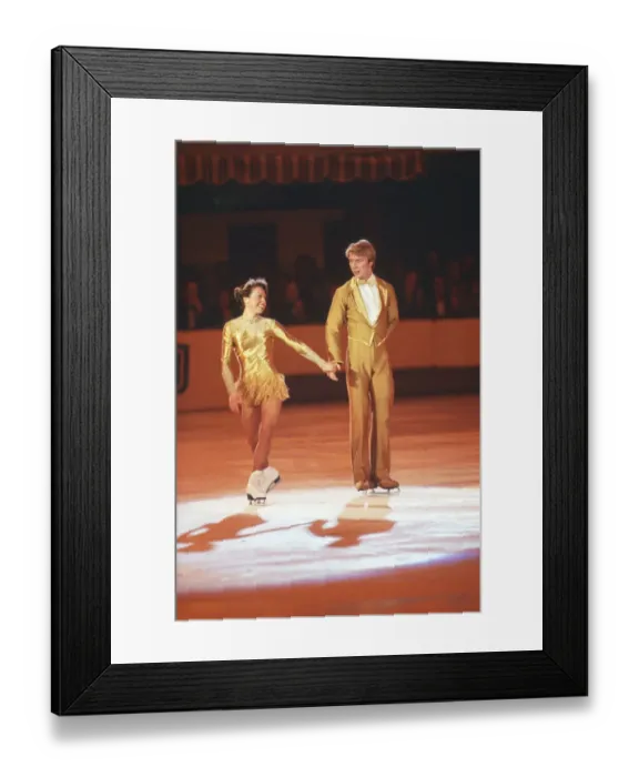 Framed Print : Jayne Torvill and Christopher Dean, (Torvill and Dean) appearing in 1982 Framed Print : Jayne Torvill and Christopher Dean, (Torvill and Dean) appearing in 1982