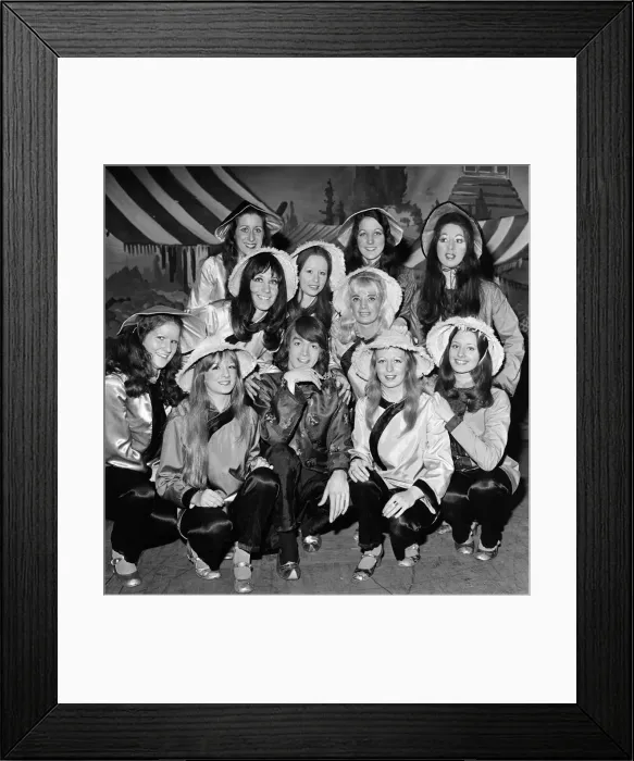 Framed Print : ABC Stockton panto. Stockton, County Durham. December 1973