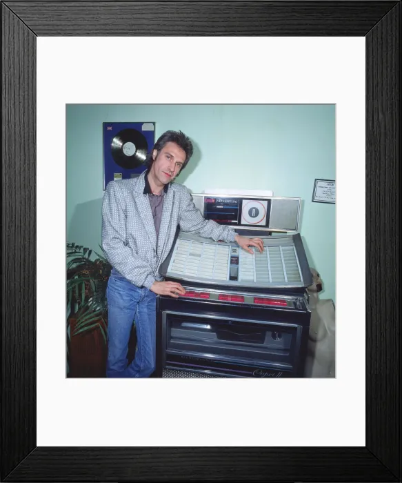 Framed Print : Ray Davies, singer and songwriter, and lead singer of The Kinks