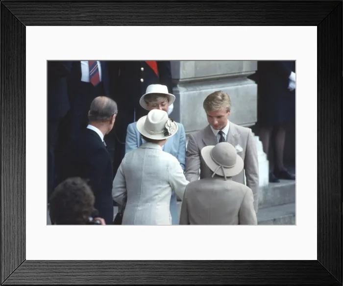 Framed Print : Queen Elizabeth II and Prince Philip, The Duke of Edinburgh visit Nottingham, England Framed Print : Queen Elizabeth II and Prince Philip, The Duke of Edinburgh visit Nottingham, England