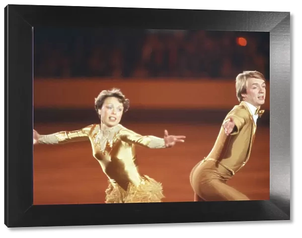 Jayne Torvill and Christopher Dean, (Torvill and Dean) appearing in 1982