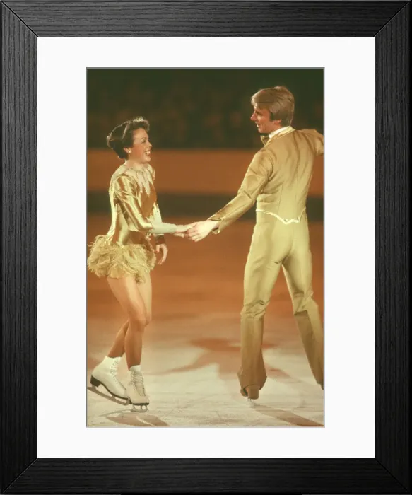 Framed Print : Jayne Torvill and Christopher Dean, (Torvill and Dean) appearing in 1982 Framed Print : Jayne Torvill and Christopher Dean, (Torvill and Dean) appearing in 1982