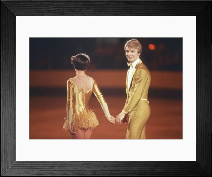 Framed Print : Jayne Torvill and Christopher Dean, (Torvill and Dean) appearing in 1982 Framed Print : Jayne Torvill and Christopher Dean, (Torvill and Dean) appearing in 1982