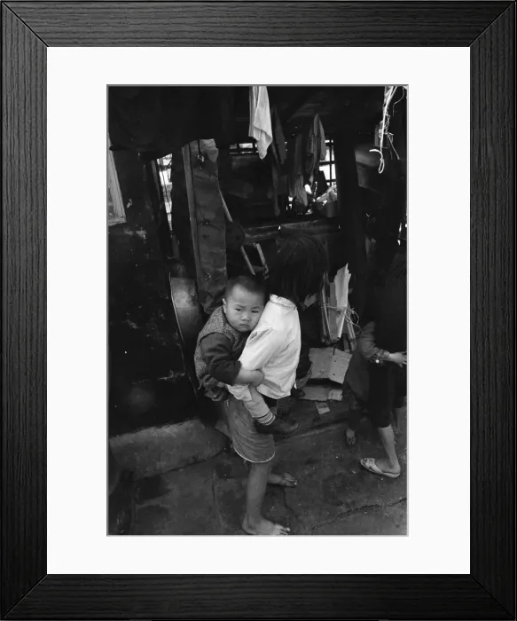 Framed Print : Life in 1960s Colonial Hong Kong, with a rapidly growing population of more than 4 Framed Print : Life in 1960s Colonial Hong Kong, with a rapidly growing population of more than 4