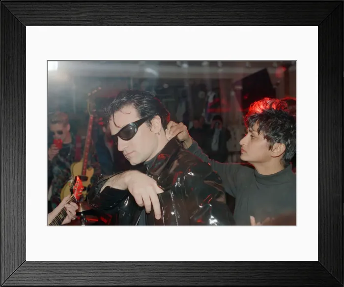 Framed Print : U2 filming the video for their single Even Better Than the Real Thing Framed Print : U2 filming the video for their single Even Better Than the Real Thing