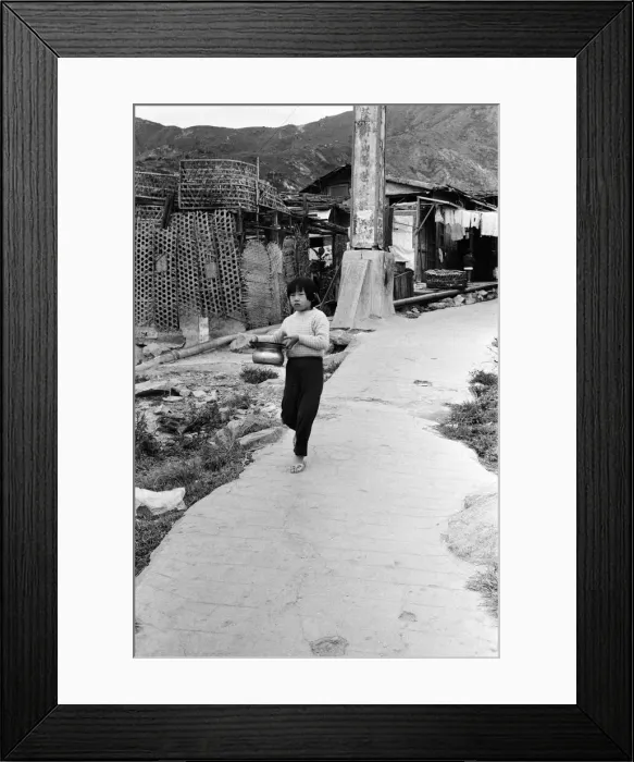 Framed Print : Life in 1960s Colonial Hong Kong, with a rapidly growing population of more than 4 Framed Print : Life in 1960s Colonial Hong Kong, with a rapidly growing population of more than 4